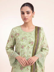 Pista Mehak Printed Embroidered Unstitched Suit – 2006