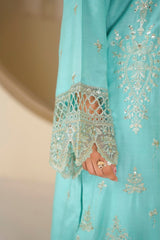 Firozi Falak Embroidered Unstitched Suit – 1008