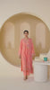 Peach Gulzar Embroidered Unstitched Suit – 1009